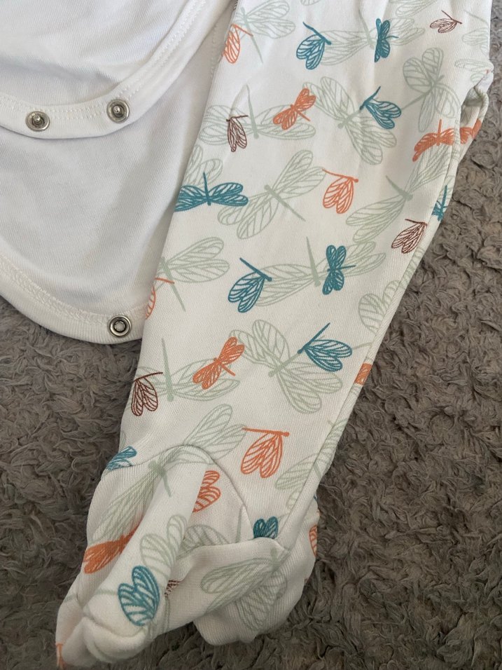 Çıtçıtlı Uzun Kollu Baskılı Takım - Görsel 3