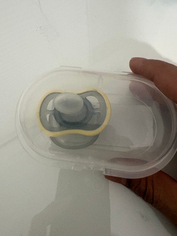 Gri Kaplan Desenli Biberon Emziği - Görsel 3