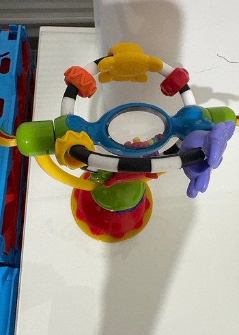 Renkli Diş Kaşıyıcı ve Çıngırak Oyuncak - Görsel 3