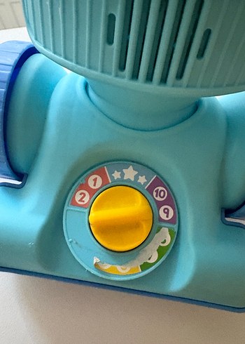 Renkli Mavi Eğitici Oyuncak Süpürge - Görsel 2