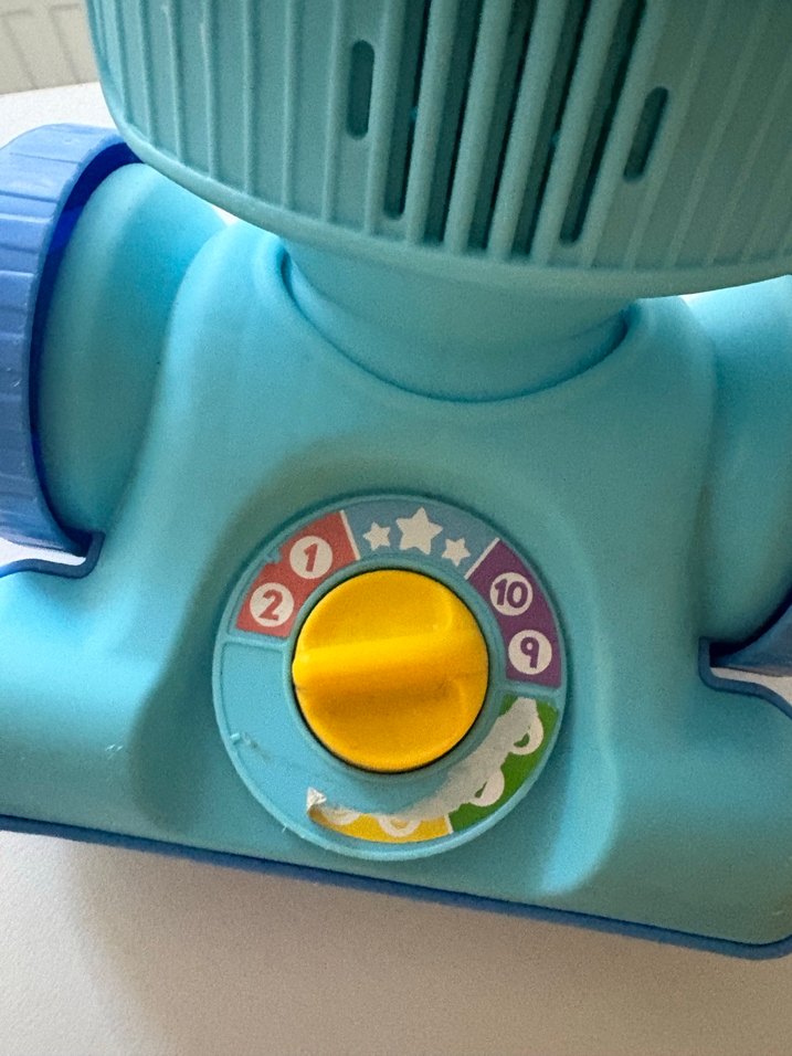 Renkli Mavi Eğitici Oyuncak Süpürge - Görsel 2