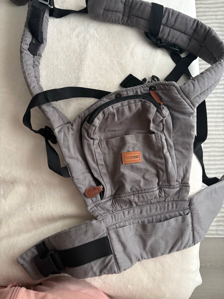 Gri Tommy Baby Bebek Taşıyıcı - Görsel 2