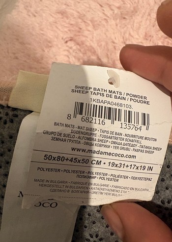 Pastel Pembe Banyo Paspası - Görsel 3