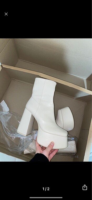 Bershka Platform Topuklu Bot