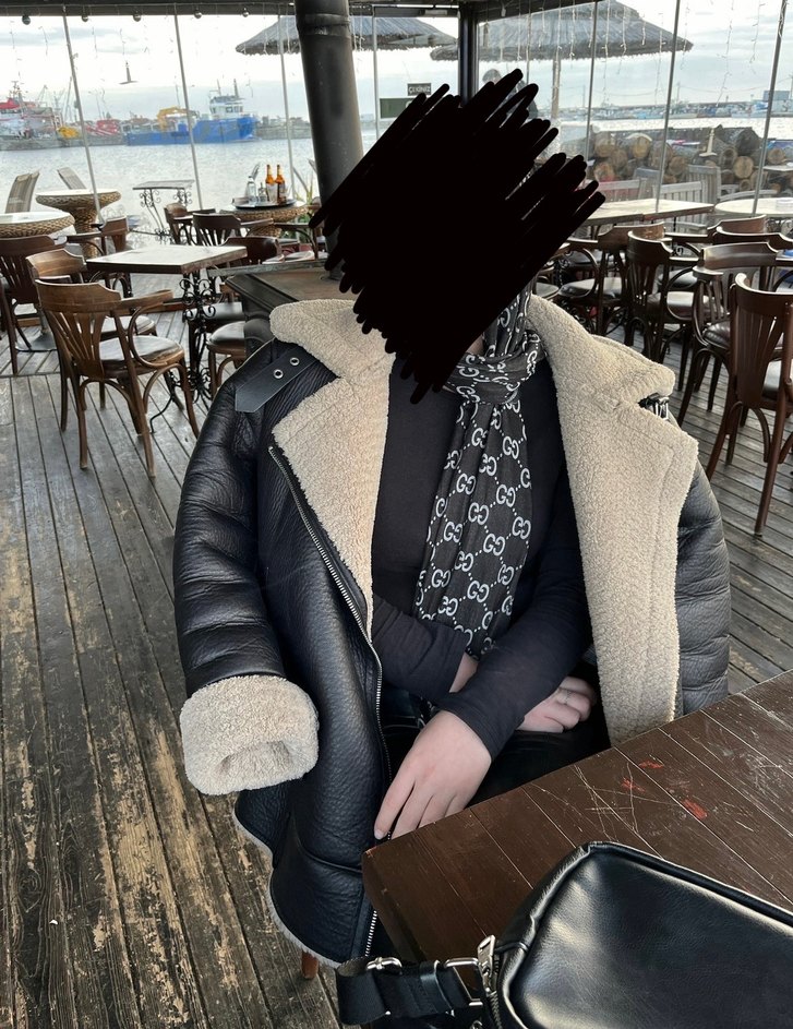 Stradivarius Biker Ceket — görsel 7/8
