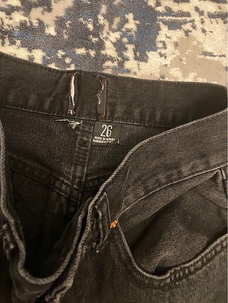 26 Beden siyah Renk Boyfriend jeans
