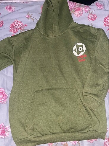 Yeşil Baskılı Sweatshirts