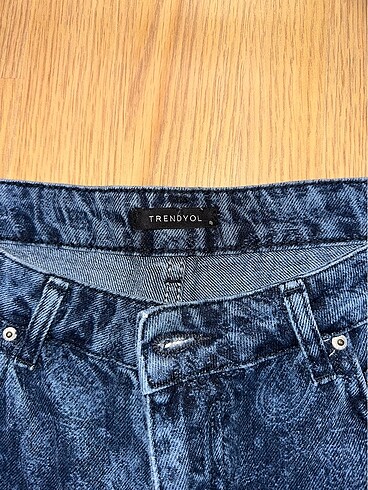 l Beden Milla Mavi Desenli Jeans
