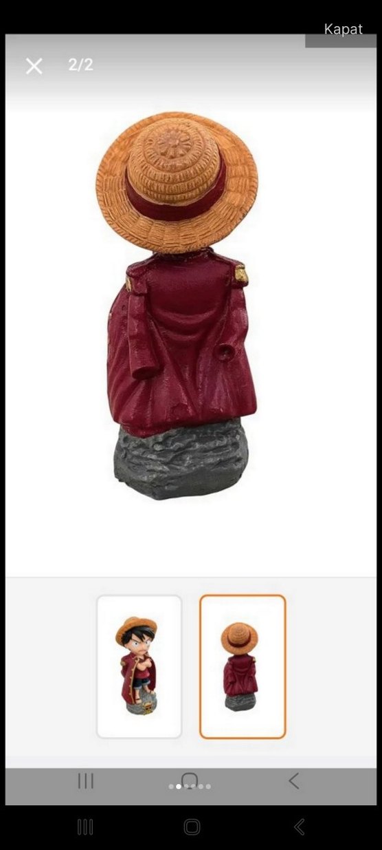 Luffy Chibi Figürü - Görsel 2