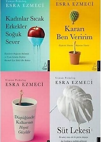 Esra Ezmeci'den Kişisel Gelişim Kitapları Seti