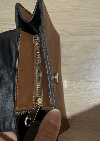Diğer Kahverengi Deri Tokalı Kadın Çanta