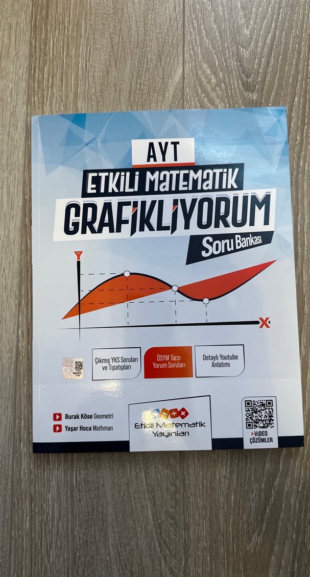 AYT Fen Bilimleri Denemesi ve AYTMatematik Soru Bankası - Görsel 2