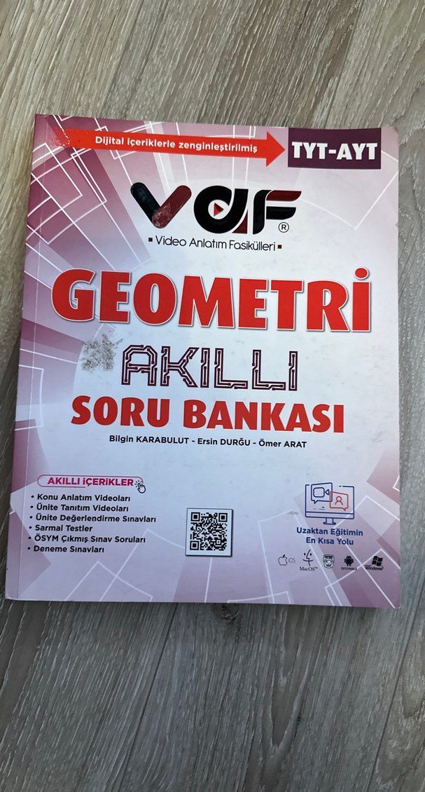 TYT-AYT Matematik, Geometri ve Paragraf Soru Bankaları - Görsel 4