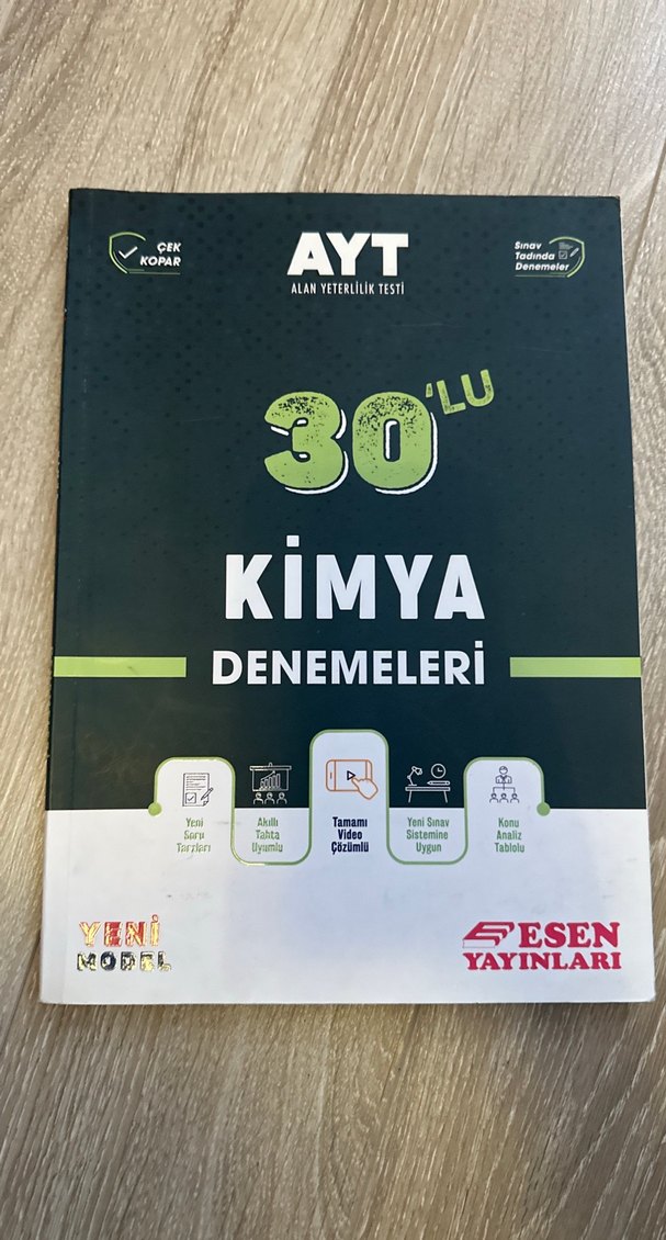 AYT Fizik ve AYT Kimya Deneme Kitapları Seti - Görsel 2