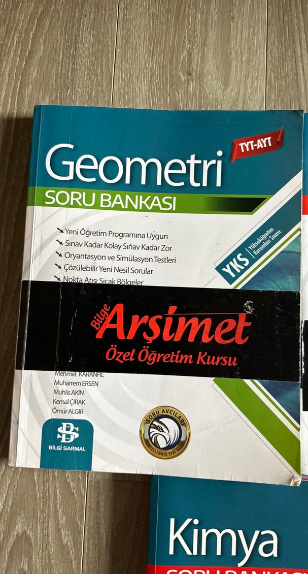 Bilgi sarmal yayinlari TYT Soru Bankası Seti 5 Kitap - Görsel 2