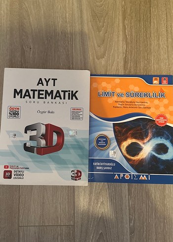 AYT Matematik & Limit ve Süreklilik Kitapları