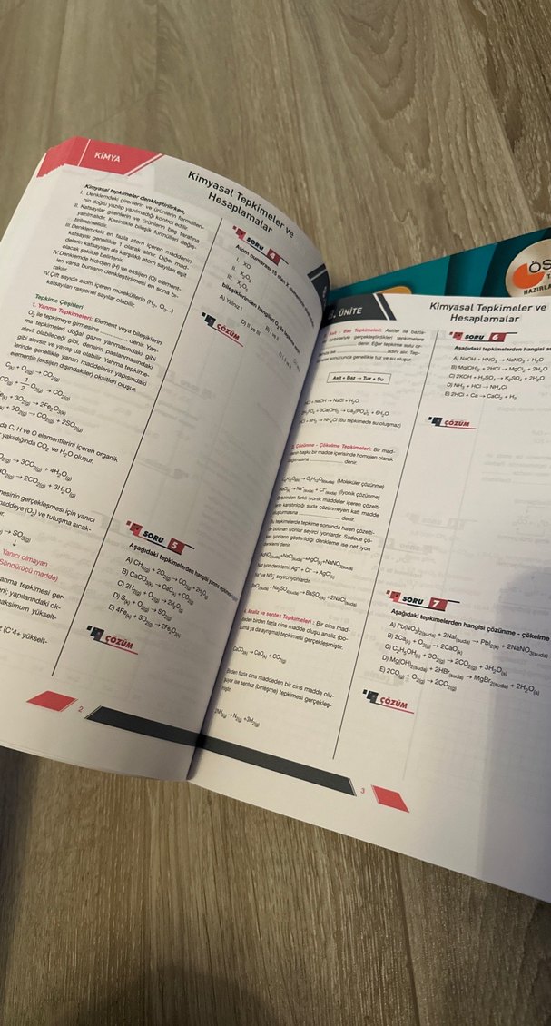 TYT Fizik ve Kimya Soru Kitapları Seti - Görsel 5