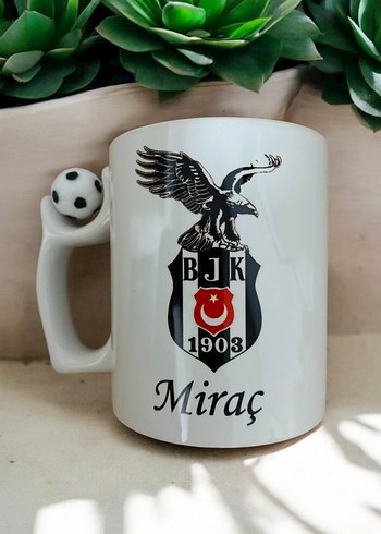 English Home BJK Logolu Beyaz Kupa Bardak