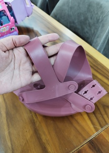 Pastel Pembe Bebek Önlüğü - Görsel 2