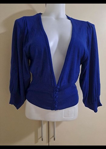 Bel korsaj detaylı hırka - Görsel 2