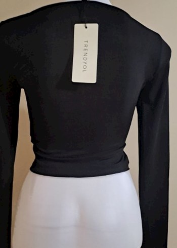 Taş ve Gül Detaylı Esnek Bluz - Görsel 4