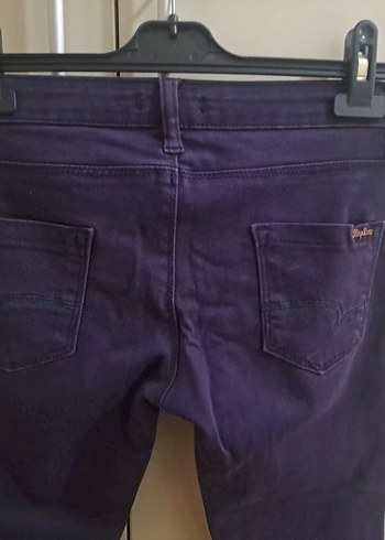 Lacivert Kadın Kot Pantolon - Görsel 7