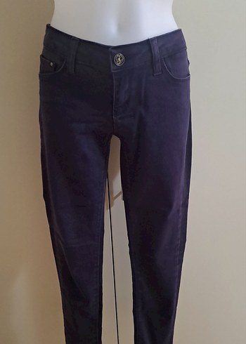 Lacivert Kadın Kot Pantolon - Görsel 3