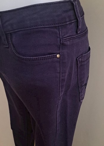 Lacivert Kadın Kot Pantolon - Görsel 4