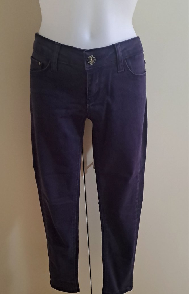 Lacivert Kadın Kot Pantolon - Görsel 3