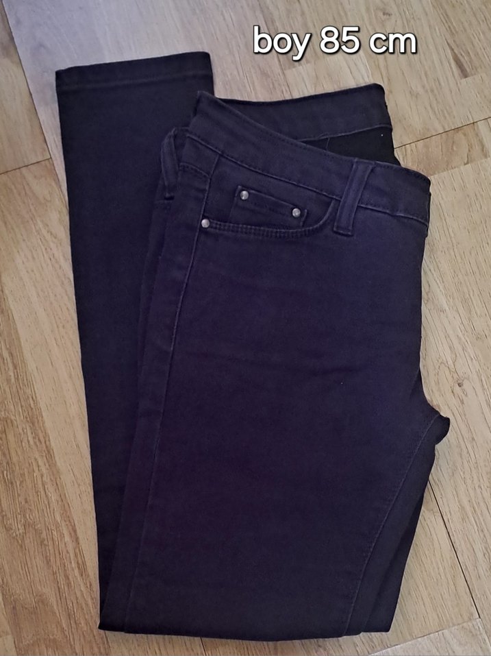 Lacivert Kadın Kot Pantolon - Görsel 2