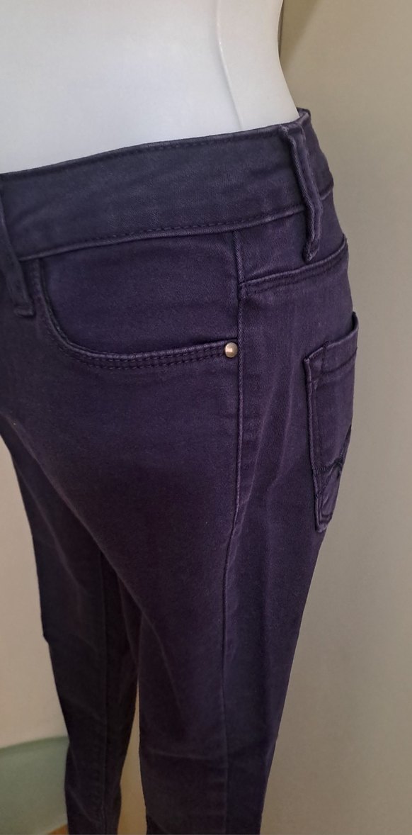 Lacivert Kadın Kot Pantolon - Görsel 4