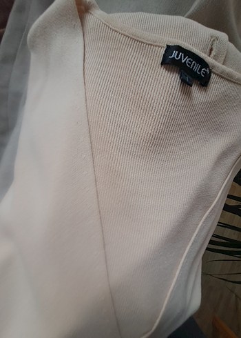 Bej Uzun Kollu Hırka - Görsel 4