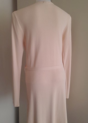 Bej Uzun Kollu Hırka - Görsel 9