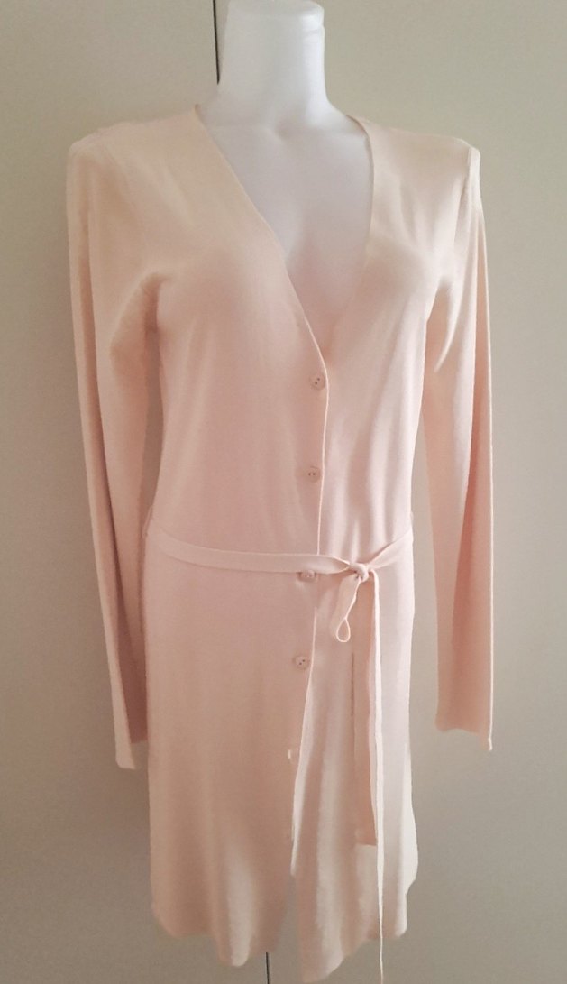 Bej Uzun Kollu Hırka - Görsel 2