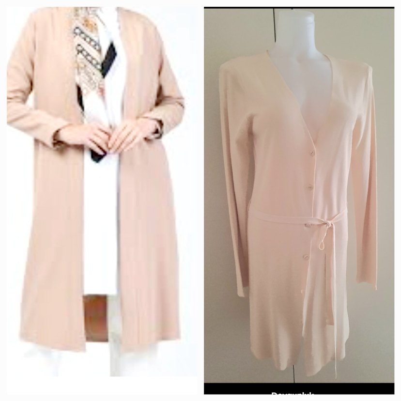 Bej Uzun Kollu Hırka - Görsel 3