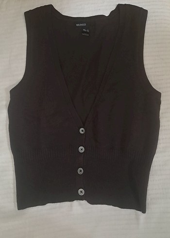 Mango Triko Yelek - Görsel 12