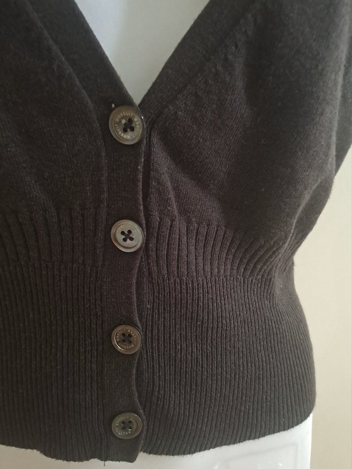 Mango Triko Yelek - Görsel 5