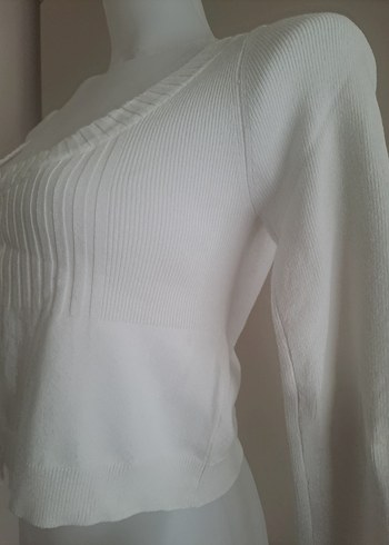 Mango Beyaz  Hırka - Görsel 6