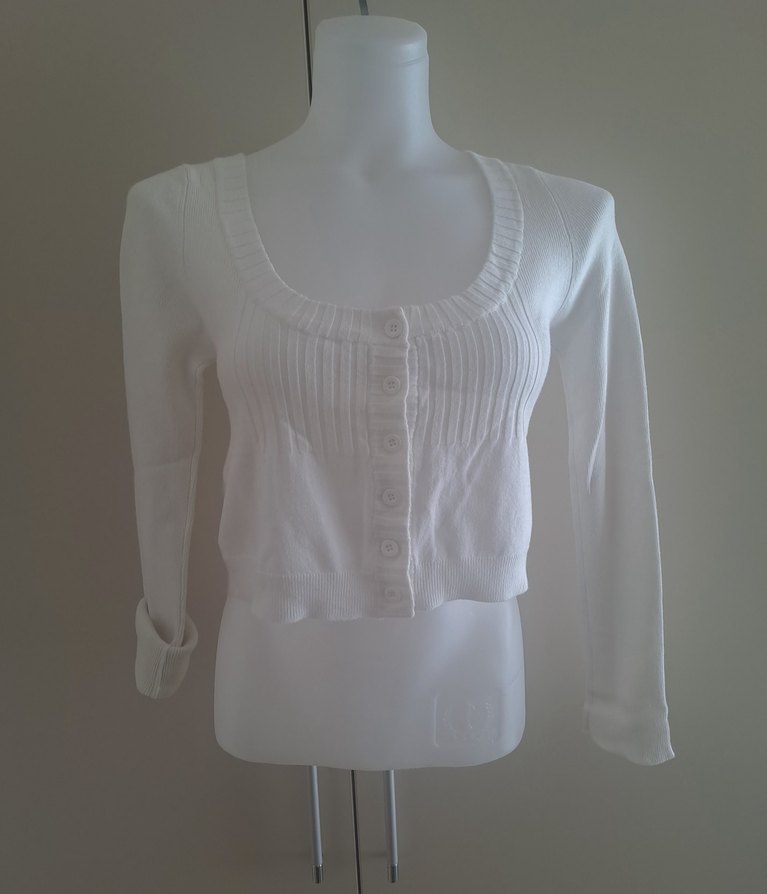 Mango Beyaz  Hırka - Görsel 3