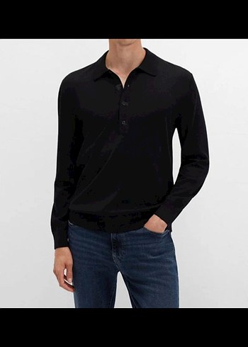 Erkek Polo Yaka Kazak - Görsel 7