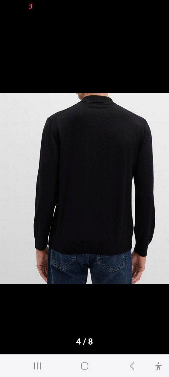 Erkek Polo Yaka Kazak - Görsel 5