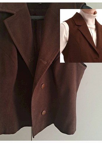 Ceket Yaka Yelek - Görsel 4