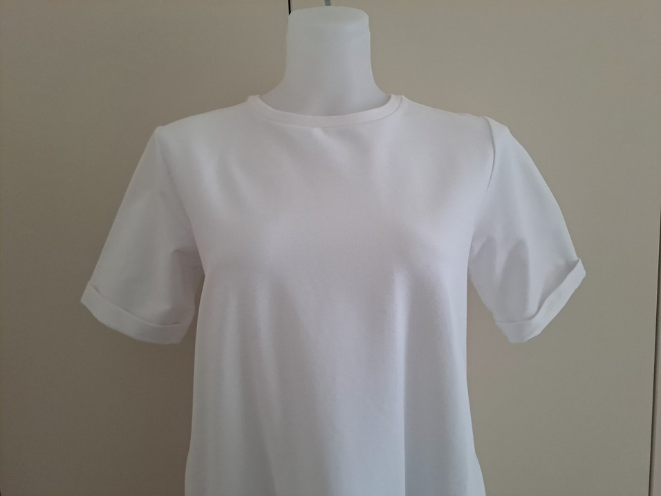 Beyaz Fırfırlı Elbise - Görsel 5