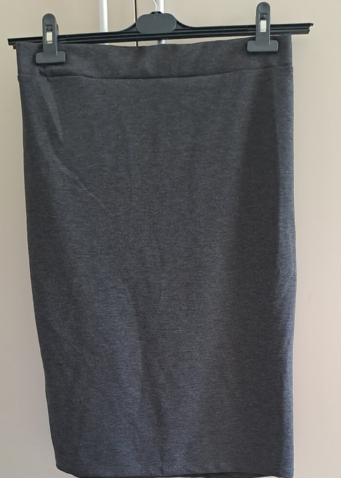 Füme midi boy  etek - Görsel 3