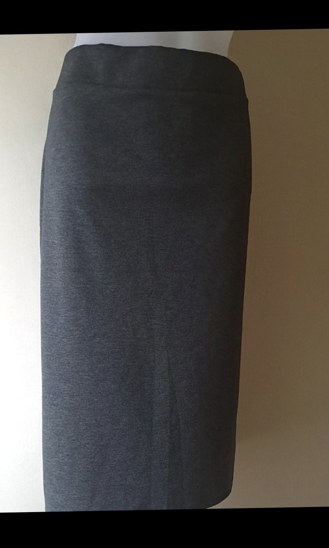 Füme midi boy  etek - Görsel 2