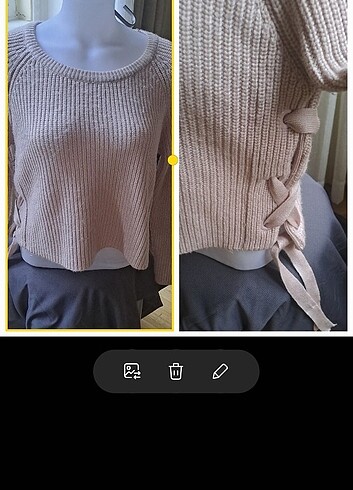 stradivarius kazak - Görsel 5