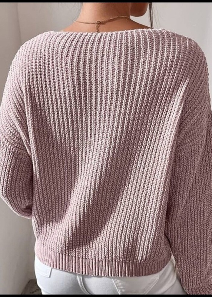 stradivarius kazak - Görsel 4