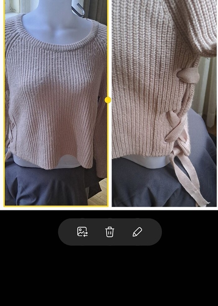 stradivarius kazak - Görsel 5