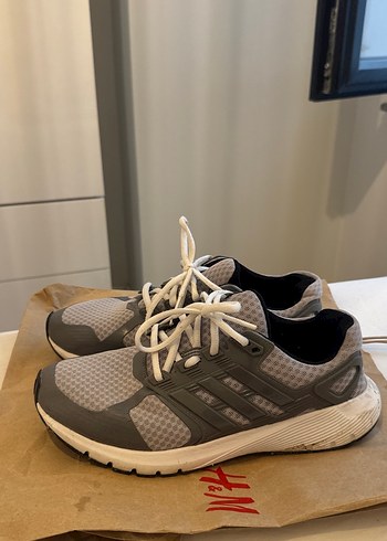 Gri Bağcıklı Kadın Spor Ayakkabısı - Görsel 3