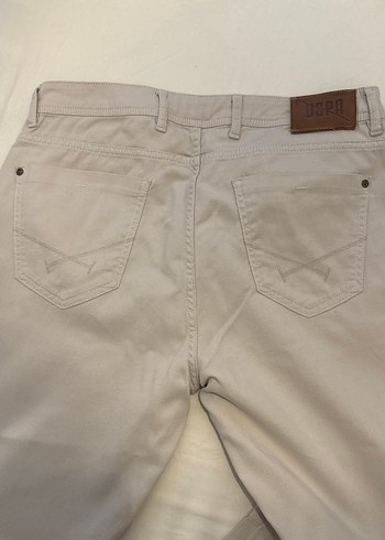 Bej Regular Fit Erkek Pamuk Pantolon - Görsel 3